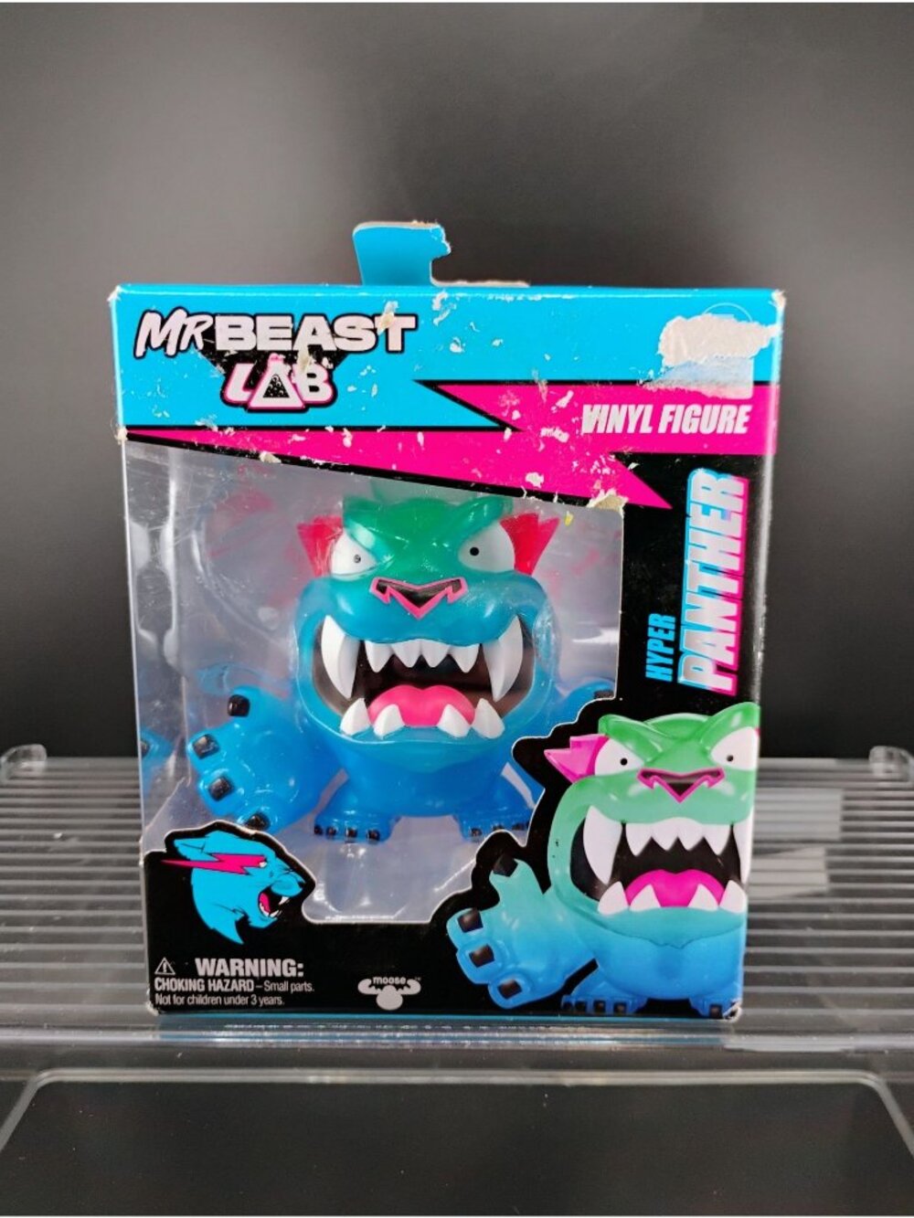 MrBeast Lab Hyper Panther Vinyl Figure Collectible New Box